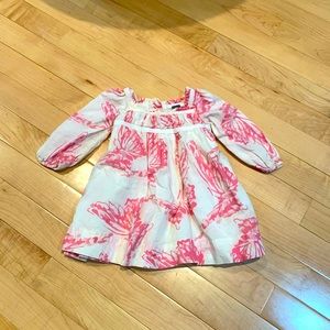Baby Gap long sleeve butterfly dress 3-6